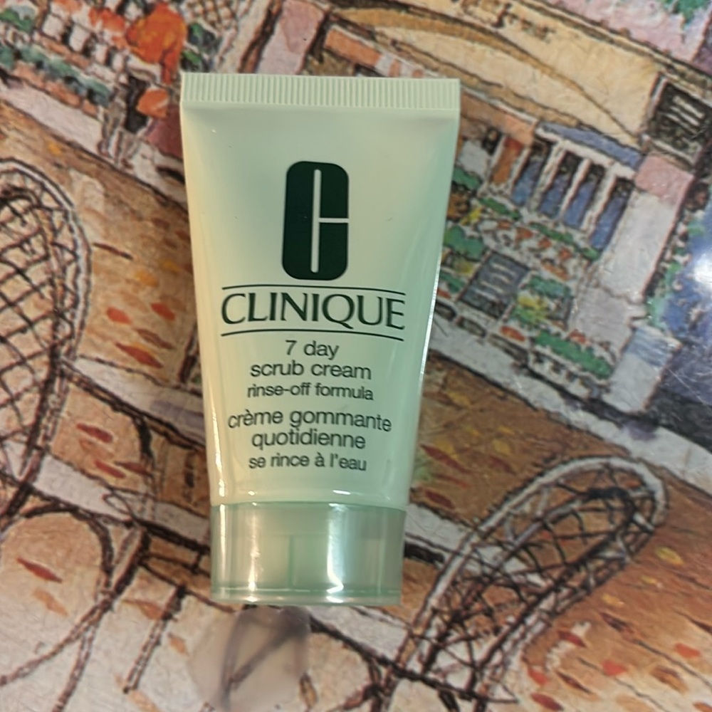 Brand new never used Clinique 7day scrub 1floz